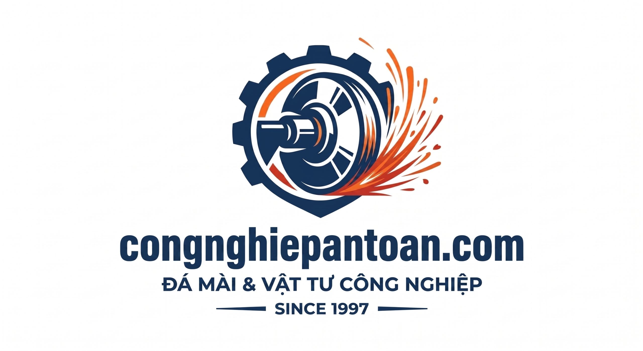 Logo Công Nghiệp An Toàn - Đá mài và Vật tư công nghiệp chính hãng since 1997