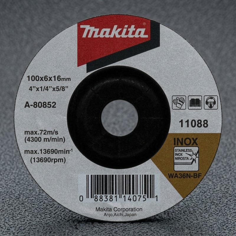 Mua đĩa mài kim loại chuyên dụng Bosch Professional kích thước 100x6x16mm (mã 2608600017). Mài cực bén, độ bền cao, đạt tiêu chuẩn an toàn EN 12413. Mua ngay!