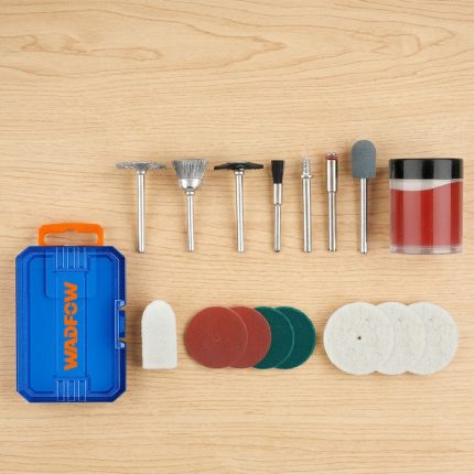 Mua Bộ 22 món phụ kiện mài mini Wadfow WRR6022 chính hãng 100% tại Công Nghiệp An Toàn. Giải pháp đánh bóng đa năng. Đặt ngay giảm 20% & Freeship toàn quốc!