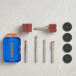 Bộ 39 món phụ kiện mài mini Wadfow WRR1039 là bộ phụ kiện đa năng chuyên dụng cho máy mài mini, bao gồm đầu mài, đầu khắc, đĩa cắt, trục gá và phụ kiện chà nhám. Sản phẩm hỗ trợ hiệu quả các công việc mài, cắt, khắc, tạo hình và đánh bóng trên kim loại, gỗ, nhựa và nhiều vật liệu khác. Thiết kế nhỏ gọn, độ bền cao, phù hợp cho cơ khí chính xác, chế tác thủ công và các dự án DIY chuyên nghiệp.