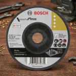 Tìm mua Đá mài inox 100 x 2 x 16mm Bosch 2608620690 chính hãng. Chuyên dụng mài thép không gỉ (Fe/S/Cl < 0.1%) chống rỉ sét, tốc độ 15300 RPM. Đặt ngay!