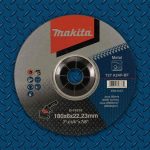 Đá mài kim loại A24P 180x6.0x22.23 Makita D-74516 chính hãng Nhật Bản. Đĩa mài góc 180mm chuyên mài sắt, thép, kim loại đen. Độ dày 6mm, mã A24P, tốc độ max 8500rpm. Cắt mài mạnh mẽ, bền bỉ, ít mòn. Phù hợp máy mài góc 7 inch. Mua ngay tại Công Nghiệp An Toàn với freeship toàn quốc và bảo hành chính hãng!