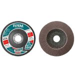 Đĩa nhám xếp P120 Total TAC6310053 100x16mm là dòng nhám xếp cao cấp chuyên dùng cho công đoạn hoàn thiện bề mặt kim loại, inox và thép sau gia công. Với độ nhám P120, sản phẩm giúp loại bỏ các vết xước nhỏ, tạo bề mặt mịn đẹp, đồng đều trước khi đánh bóng hoặc sơn phủ. Thiết kế lá nhám xếp chất lượng cao kết hợp đế sợi thủy tinh chắc chắn mang lại hiệu quả làm việc ổn định và tuổi thọ vượt trội.