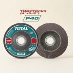 Nhám xếp 100x16mm P40 Total TAC6310040 là phụ kiện mài chuyên dụng dành cho các công việc mài thô, xử lý bavia, làm sạch gỉ sét và mài mối hàn trên sắt, thép, inox. Với độ nhám P40, sản phẩm cho khả năng cắt gọt mạnh, tốc độ mài nhanh và hiệu suất ổn định. Nhám xếp 100x16mm P40 Total TAC6310040 sử dụng hạt nhám chất lượng cao kết hợp thiết kế dạng xếp lớp giúp tăng tuổi thọ, giảm rung lắc và mang lại bề mặt gia công đồng đều trong các ứng dụng cơ khí chuyên nghiệp.