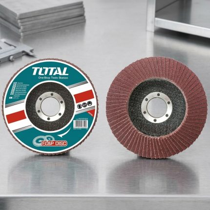 Nhám xếp P80 Total TAC6310033 100x16mm là đĩa nhám xếp chất lượng cao chuyên dùng để làm mịn bề mặt kim loại, xử lý mối hàn và hoàn thiện chi tiết cơ khí. Với độ nhám P80, sản phẩm mang lại khả năng mài ổn định, bề mặt hoàn thiện đẹp, tuổi thọ cao và phù hợp cho các công việc gia công thép, inox và kim loại màu.