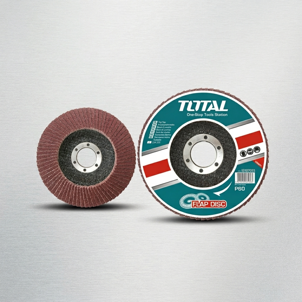 Nhám xếp độ nhám 80 115x22mm Total TAC631153 là phụ kiện mài chuyên dụng giúp hoàn thiện bề mặt kim loại với độ mịn cao. Với độ nhám P80, sản phẩm phù hợp để xử lý các vết xước nhỏ, làm sạch bề mặt, đánh mịn mối hàn và chuẩn bị vật liệu trước khi sơn hoặc đánh bóng. Nhám xếp độ nhám 80 115x22mm Total TAC631153 được sản xuất từ hạt nhám chất lượng cao, mang lại khả năng mài ổn định, tuổi thọ bền bỉ và hiệu suất vượt trội trong ngành cơ khí, inox và chế tạo kim loại.