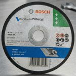 Đá cắt sắt Bosch 2608619343 (105x1.2x16mm) chuyên dùng cắt sắt, thép và kim loại với tốc độ cắt nhanh, đường cắt mịn, độ bền cao. Sản phẩm chính hãng Bosch phù hợp cho thợ cơ khí, xây dựng và gia công kim loại chuyên nghiệp.
