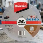 Đá cắt kim loại (230X2.0X22.23MM) Makita E-03006 là lựa chọn lý tưởng cho các công việc gia công cơ khí, xây dựng và chế tạo kim loại. Với thiết kế mỏng 2.0mm, sản phẩm giúp cắt nhanh, giảm hao phí vật liệu và nâng cao hiệu suất làm việc. Đá cắt Makita E-03006 có đường kính 230mm, lỗ cốt 22.23mm, tương thích với nhiều dòng máy cắt phổ biến trên thị trường. Sản phẩm được sản xuất theo tiêu chuẩn chất lượng nghiêm ngặt của Makita, đảm bảo độ bền cao, khả năng chịu nhiệt tốt và an toàn trong quá trình sử dụng. Đây là giải pháp tối ưu dành cho thợ cơ khí, công trình xây dựng và các xưởng gia công cần một loại đá cắt kim loại chất lượng, chính hãng và hiệu quả lâu dài.