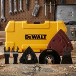 Bộ Lưỡi Cắt Rung DeWalt DT20731-QZ chính hãng gồm các lưỡi cắt đa năng, đế chà nhám và phụ kiện chuyên dụng dành cho máy cắt rung đa năng. Sản phẩm hỗ trợ cắt gỗ, nhựa, kim loại mềm và chà nhám bề mặt hiệu quả, đáp ứng nhu cầu thi công, sửa chữa và hoàn thiện nội thất chuyên nghiệp.