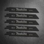 Hình ảnh thực tế Bộ lưỡi cưa kiếm 5 chi tiết 165mm Makita 792147-1 (Cắt sắt) chính hãng, chuyên dùng để cắt sắt, thép mỏng, kim loại màu và các vật liệu kim loại thông dụng. Lưỡi cưa được chế tạo từ thép chất lượng cao, độ cứng vượt trội, khả năng chịu mài mòn tốt, cho đường cắt nhanh, chính xác và tuổi thọ sử dụng lâu dài. Sản phẩm phù hợp cho thợ cơ khí, công trình xây dựng, xưởng gia công kim loại và người dùng chuyên nghiệp.
