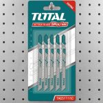 Hình ảnh Bộ lưỡi cưa lọng gỗ 5 chi tiết Total TAC51111C chính hãng, được thiết kế chuyên dụng cho các công việc cắt gỗ tự nhiên, gỗ công nghiệp, MDF, HDF và ván ép. Bộ sản phẩm gồm 5 lưỡi cưa chất lượng cao với răng cưa sắc bén, giúp tạo đường cắt nhanh, chính xác và hạn chế sứt mẻ vật liệu. Bộ lưỡi cưa lọng gỗ 5 chi tiết Total TAC51111C phù hợp với nhiều dòng máy cưa lọng phổ biến, mang lại hiệu suất làm việc ổn định, độ bền cao và là lựa chọn lý tưởng cho thợ mộc, xưởng nội thất cũng như người dùng DIY.
