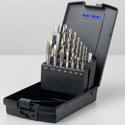 Bộ ta rô tay 15 pcs, ta rô ren trong M3-M12 ELORA 1360-S chính hãng gồm mũi taro tay và mũi khoan tương ứng từ M3 đến M12, chế tạo từ thép chất lượng cao, chuyên dùng gia công và phục hồi ren trong với độ chính xác cao trong cơ khí chế tạo và bảo trì công nghiệp.