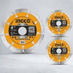 Hình ảnh sản phẩm Đĩa cắt gạch khô Ingco DMD011802M chính hãng, thiết kế lưỡi cắt kim cương dạng phân đoạn giúp cắt gạch men, gạch ceramic, đá và vật liệu xây dựng nhanh chóng, sắc bén và ổn định. Sản phẩm hỗ trợ cắt khô hiệu quả, thoát bụi tốt, giảm nhiệt khi thi công và hạn chế mẻ cạnh khi sử dụng đúng kỹ thuật.