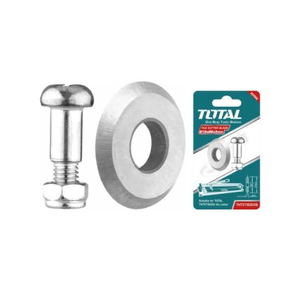 Đồng xu cắt gạch TOTAL THT576004B là phụ kiện thay thế chuyên dụng dành cho máy cắt gạch TOTAL, được chế tạo từ hợp kim chất lượng cao giúp tăng độ sắc bén và tuổi thọ sử dụng. Sản phẩm có kích thước 18x6x3mm, hỗ trợ tạo đường rạch chính xác trên nhiều loại gạch men, gạch ceramic và gạch lát nền. Đồng xu cắt gạch TOTAL THT576004B giúp giảm lực cắt, hạn chế sứt mẻ cạnh gạch và nâng cao hiệu suất thi công cho thợ xây dựng, thợ ốp lát chuyên nghiệp. Sản phẩm chính hãng TOTAL, độ bền cao, dễ dàng thay thế và lắp đặt trên các dòng máy cắt gạch tương thích.