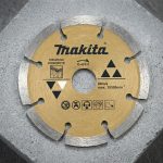 Lưỡi cắt gạch 105mm Makita D-42531 là phụ kiện chuyên dụng dùng để cắt gạch, bê tông mỏng và vật liệu xây dựng tương thích. Sản phẩm có thiết kế lưỡi kim cương phân đoạn, giúp đường cắt sắc, ổn định, thoát bụi tốt và hạn chế mẻ cạnh khi thi công đúng kỹ thuật. Lưỡi cắt gạch 105mm Makita D-42531 phù hợp cho máy cắt/máy mài tương thích, đáp ứng nhu cầu thi công công trình, sửa chữa và cắt vật liệu chính xác.
