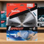 Lưới cắt hợp kim EFFICUT 260x25.4x80T Makita B-67446 là lưỡi cắt chuyên dụng chính hãng Makita, được thiết kế với 80 răng hợp kim sắc bén giúp cắt nhanh, mịn và chính xác. Sản phẩm có kích thước 260x25.4mm, phù hợp cho các dòng máy cắt tương thích, đáp ứng tốt nhu cầu gia công chuyên nghiệp trong xưởng sản xuất, thi công nội thất và công trình.