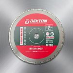Lưỡi cắt sắt hợp kim 185x20mm x 32T Dekton DK-B185S là lưỡi cắt kim loại chuyên dụng dành cho máy cắt sắt, được trang bị 32 răng hợp kim TCT cao cấp giúp cắt nhanh, chính xác các loại sắt hộp, thép ống, thép hình và kim loại màu. Thiết kế đường kính 185mm, lỗ trục 20mm cho khả năng vận hành ổn định, giảm tia lửa, ít ba via và nâng cao hiệu quả gia công cơ khí chuyên nghiệp.