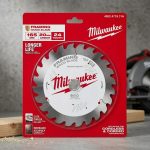 Lưỡi cưa gỗ 190x30mm 48T Milwaukee 4932471380 chính hãng, thiết kế 48 răng sắc bén, hỗ trợ cắt gỗ mịn, ổn định và chính xác cho thợ mộc, xưởng nội thất và thi công chuyên nghiệp.