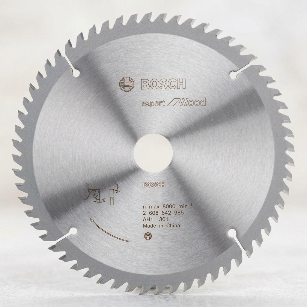 Lưỡi cưa gỗ 184mm T30 Bosch 2608642983 chính hãng thuộc dòng Bosch Expert for Wood, thiết kế 30 răng hợp kim sắc bén giúp cắt gỗ nhanh, đường cắt mịn, giảm sứt mẻ và tăng tuổi thọ sử dụng cho các dòng máy cưa đĩa cầm tay chuyên nghiệp.