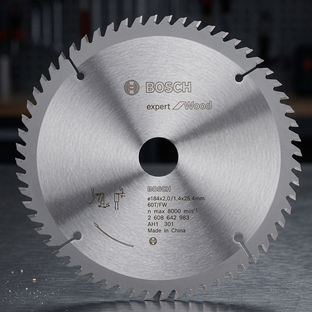 Lưỡi cưa gỗ 254mm Bosch 2608643009 là dòng lưỡi cưa hợp kim cao cấp thuộc Bosch Expert for Wood, được thiết kế chuyên dụng để cắt gỗ tự nhiên, gỗ công nghiệp, MDF, HDF, ván ép và các vật liệu gỗ khác. Với đường kính 254mm cùng hệ thống răng cưa hợp kim Tungsten Carbide sắc bén, sản phẩm mang lại đường cắt mịn đẹp, chính xác và hạn chế tối đa hiện tượng sứt mẻ bề mặt gỗ. Lưỡi cưa gỗ 254mm Bosch 2608643009 có khả năng vận hành ổn định ở tốc độ cao, giúp tăng năng suất gia công và kéo dài tuổi thọ sử dụng. Đây là lựa chọn lý tưởng cho các xưởng mộc, cơ sở sản xuất nội thất và thợ thi công chuyên nghiệp. Công Nghiệp An Toàn cung cấp sản phẩm Bosch chính hãng với giá cạnh tranh, hỗ trợ giao hàng toàn quốc và tư vấn kỹ thuật tận tình.