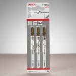 Lưỡi cưa lọng T113A Bosch 2608635177 (bộ 3 lưỡi) là phụ kiện chuyên dụng dành cho máy cưa lọng, được chế tạo từ thép carbon cao HCS giúp tăng độ bền và khả năng cắt hiệu quả trên các vật liệu mềm như xốp, cao su, bìa carton, vật liệu cách nhiệt và nhựa mềm. Thiết kế răng cưa đặc biệt giúp tạo đường cắt nhanh, gọn và hạn chế làm biến dạng vật liệu trong quá trình gia công. Bộ sản phẩm gồm 3 lưỡi cưa chính hãng Bosch, tương thích với nhiều dòng máy cưa lọng phổ biến trên thị trường. Đây là lựa chọn lý tưởng cho thợ cơ khí, thợ nội thất, ngành cách nhiệt và các công việc DIY cần độ chính xác cao. Công Nghiệp An Toàn cung cấp Lưỡi cưa lọng T113A Bosch 2608635177 (bộ 3 lưỡi) chính hãng, giá tốt, giao hàng nhanh trên toàn quốc.