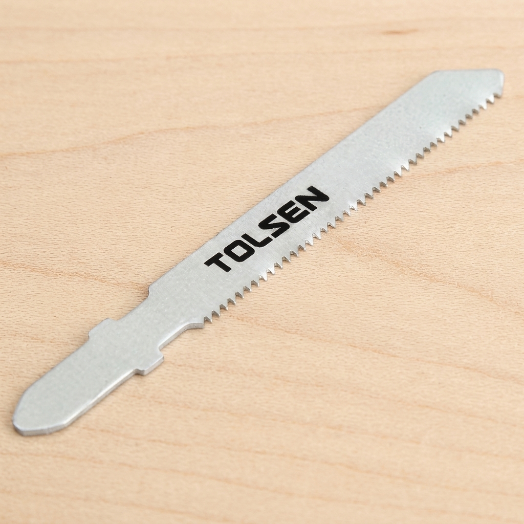 Hình ảnh Lưỡi cưa lộng sắt nhôm Tolsen 76811 chính hãng được thiết kế chuyên dụng để cắt sắt mỏng, nhôm, kim loại màu và các vật liệu kim loại có độ dày vừa phải. Sản phẩm sở hữu răng cưa nhỏ, sắc bén cùng chất liệu thép hợp kim chất lượng cao giúp tăng độ chính xác, giảm rung lắc và tạo đường cắt mịn đẹp. Lưỡi cưa lộng sắt nhôm Tolsen 76811 tương thích với nhiều dòng máy cưa lọng phổ biến, là lựa chọn lý tưởng cho thợ cơ khí, thợ nhôm kính, xưởng gia công kim loại và người dùng DIY cần hiệu suất cắt ổn định và độ bền cao.
