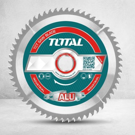 Hình ảnh Lưỡi cưa nhôm hợp kim 100 răng Total TAC2337210 254mm chuyên dụng cho các ứng dụng cắt nhôm, hợp kim nhôm, thanh định hình, cửa nhôm kính và vật liệu kim loại màu. Thiết kế 100 răng hợp kim TCT siêu cứng giúp đường cắt sắc nét, hạn chế ba via, giảm rung lắc và nâng cao độ chính xác khi gia công. Lưỡi cưa nhôm hợp kim 100 răng Total TAC2337210 254mm là lựa chọn lý tưởng cho xưởng cơ khí, sản xuất cửa nhôm và gia công công nghiệp chuyên nghiệp.
