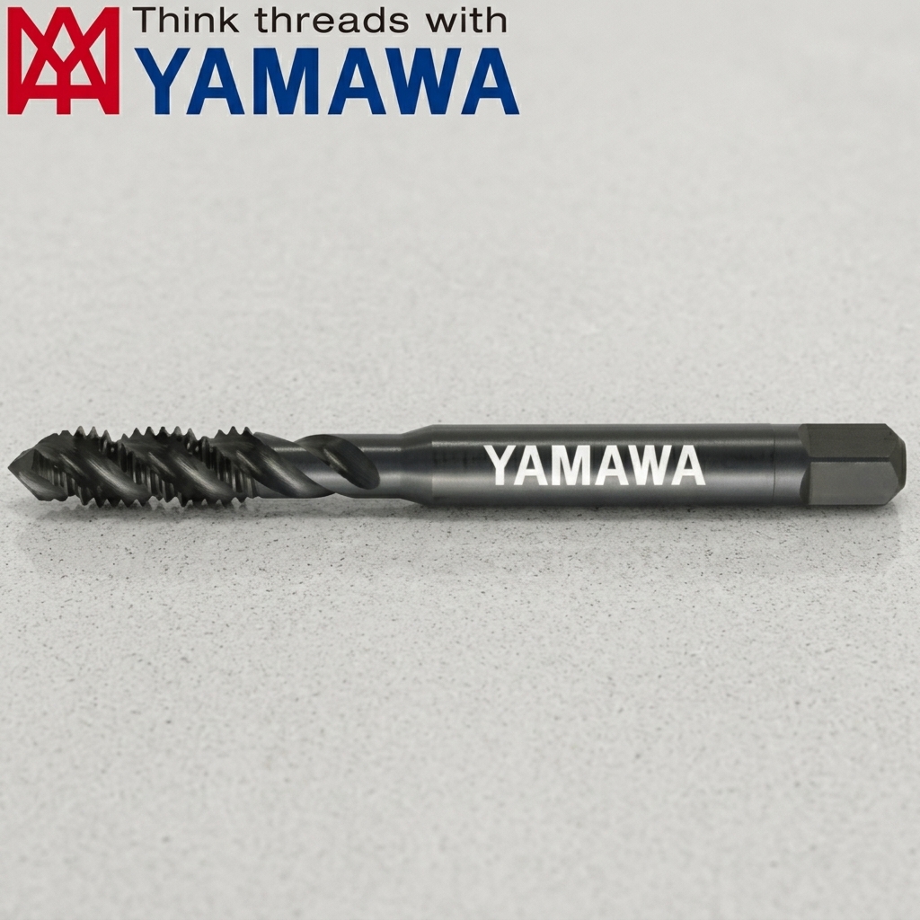 Mũi Taro Xoắn YAMAWA SU+SP M5x0.8 P2 chính hãng Nhật Bản, được thiết kế chuyên dụng để gia công ren trong inox, thép không gỉ và các vật liệu có độ dẻo cao. Dòng taro xoắn SU+SP của YAMAWA sở hữu khả năng thoát phoi vượt trội, giảm nguy cơ gãy mũi, nâng cao độ chính xác bước ren M5x0.8 và kéo dài tuổi thọ dụng cụ. Sản phẩm phù hợp sử dụng trên máy CNC, máy taro chuyên dụng và các dây chuyền gia công cơ khí chính xác.