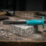 Mũi đục nhọn Total THT4221016 10" chính hãng được chế tạo từ thép hợp kim chịu lực cao, sở hữu đầu đục nhọn sắc bén, tay cầm chống trượt và tấm chắn bảo vệ tay giúp nâng cao độ an toàn khi làm việc. Sản phẩm chuyên dùng để đục phá bê tông, gạch, vữa, kim loại và các vật liệu cứng trong xây dựng, cơ khí chế tạo và bảo trì công nghiệp, mang lại hiệu quả thi công cao và tuổi thọ sử dụng lâu dài.