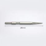 Mũi đục nhọn 17x280mm Makita D-26303 chính hãng được sản xuất từ thép hợp kim cường lực, trang bị đầu đục nhọn sắc bén và chuôi lục giác 17mm tiêu chuẩn, chuyên dùng để đục phá bê tông, đá, gạch, tạo rãnh kỹ thuật và thi công cải tạo công trình dân dụng, công nghiệp với độ bền cao, khả năng chịu va đập tốt và hiệu suất làm việc vượt trội.