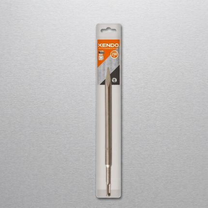 Mũi đục nhọn chuôi SDS-Plus 14×250mm Kendo 17100104 chính hãng được chế tạo từ thép hợp kim chất lượng cao, có độ cứng vượt trội và khả năng chịu va đập mạnh. Thiết kế đầu đục nhọn kết hợp chuôi SDS-Plus giúp truyền lực tối ưu, phù hợp cho các công việc đục phá bê tông, gạch, đá và tạo lỗ mở trong thi công xây dựng, mang lại hiệu suất cao và tuổi thọ bền bỉ.