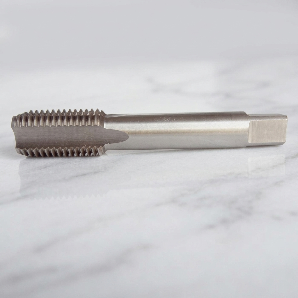 Hình ảnh sản phẩm Mũi taro HSS M24 x 3.0mm TTP USA 240-240300 chính hãng TTP USA, được sản xuất từ thép gió HSS có khả năng chống mài mòn và chịu nhiệt cao, giúp gia công ren trong M24x3.0mm đạt độ chính xác cao và bề mặt ren sắc nét. Thiết kế chuôi vuông tiêu chuẩn hỗ trợ kẹp chặt trên tay quay taro hoặc máy taro chuyên dụng. Sản phẩm phù hợp cho các ứng dụng gia công cơ khí, chế tạo máy, bảo trì công nghiệp và sản xuất kết cấu kim loại, đáp ứng yêu cầu làm việc liên tục với hiệu suất ổn định và tuổi thọ dụng cụ lâu dài.