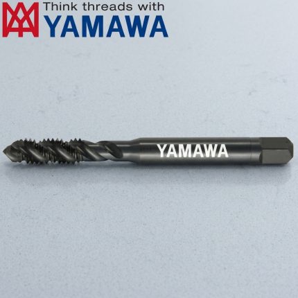 Mũi taro Inox xoắn Yamawa SU+SP M3x0.5 P1 chính hãng Nhật Bản, thiết kế rãnh xoắn chuyên dụng gia công ren trong vật liệu inox, thép không gỉ và kim loại khó cắt. Mũi taro Yamawa SU+SP cho khả năng thoát phoi hiệu quả, giảm gãy mũi, tạo bước ren M3x0.5 chính xác, phù hợp cho sản xuất cơ khí chính xác, khuôn mẫu và gia công CNC.
