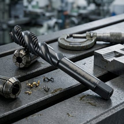 Mũi taro xoắn Nachi M22x2.5 LIST6866 STSP22M2.5R chính hãng Nhật Bản được chế tạo từ thép gió HSS chất lượng cao, thiết kế rãnh xoắn tối ưu giúp thoát phoi hiệu quả, gia công ren trong M22x2.5 chính xác trên thép carbon, thép hợp kim, inox và kim loại màu trong ngành cơ khí chính xác.