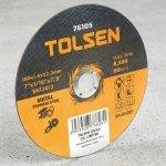 Đĩa cắt sắt & Inox Tolsen 76101 là dòng đá cắt kim loại chuyên dụng được thiết kế để cắt inox, thép không gỉ, sắt hộp, thép tấm và nhiều loại kim loại khác. Sản phẩm sử dụng hạt mài chất lượng cao giúp tăng tốc độ cắt, giảm ba via và hạn chế hao hụt vật liệu. Với khả năng vận hành ổn định, độ bền cao và đáp ứng tiêu chuẩn an toàn EN12413, Đĩa cắt sắt & Inox Tolsen 76101 là lựa chọn phù hợp cho các xưởng cơ khí, công trình xây dựng và các đơn vị gia công kim loại chuyên nghiệp.