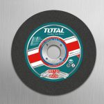 Hình ảnh Đá cắt kim loại Total TAC2253551 355x2.5x25.4mm chính hãng, chuyên dùng cắt sắt, thép và kim loại hiệu quả. Sản phẩm có độ bền cao, đường cắt sắc gọn, hạn chế ba via, phù hợp cho xưởng cơ khí, công trình xây dựng và gia công kim loại chuyên nghiệp.