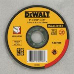Đá cắt sắt Dewalt DWA4523FA-B1 150X2.5mm chính hãng, chuyên dùng cắt sắt, thép và kim loại với hiệu suất cao, đường cắt sắc nét, độ bền vượt trội, phù hợp cho cơ khí và xây dựng chuyên nghiệp.