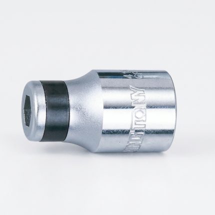 Đầu chuyển bulong 1/2 Inch sang đầu bắn vít 6.35mm Kingtony 414808S là phụ kiện chuyên dụng giúp chuyển đổi từ đầu vuông 1/2 inch sang chuôi lục giác 6.35mm (1/4 inch), cho phép sử dụng các loại mũi bắn vít tiêu chuẩn trên cần siết hoặc dụng cụ đầu khẩu. Sản phẩm được chế tạo từ thép hợp kim Cr-V cao cấp, chịu mô-men xoắn lớn, chống mài mòn và truyền lực ổn định, phù hợp cho công việc cơ khí, sửa chữa ô tô, lắp ráp và bảo trì chuyên nghiệp.