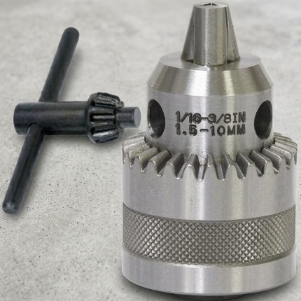 Đầu kẹp mũi khoan Kawasaki K-3 chính hãng với dải kẹp 1.5-10mm, chuôi ren 3/8"-24UNF, chế tạo từ thép cường lực cho khả năng kẹp mũi khoan chắc chắn, độ đồng tâm cao, phù hợp sử dụng với máy khoan cầm tay, máy khoan điện và máy khoan pin trong các công việc gia công cơ khí, xây dựng và sửa chữa.