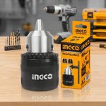 Đầu khoan 16mm Ingco KC1601 là đầu cặp mũi khoan có khóa chính hãng, được chế tạo từ thép hợp kim chất lượng cao, giúp kẹp mũi khoan chắc chắn, truyền lực ổn định và đảm bảo độ đồng tâm khi vận hành. Sản phẩm hỗ trợ kẹp mũi khoan từ 3–16mm, phù hợp với máy khoan cầm tay, máy khoan bàn và các ứng dụng gia công cơ khí, xây dựng, sửa chữa chuyên nghiệp.