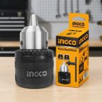 Đầu khoan 16mm Ingco KC1601 là đầu cặp mũi khoan có khóa chính hãng, được chế tạo từ thép hợp kim chất lượng cao, giúp kẹp mũi khoan chắc chắn, truyền lực ổn định và đảm bảo độ đồng tâm khi vận hành. Sản phẩm hỗ trợ kẹp mũi khoan từ 3–16mm, phù hợp với máy khoan cầm tay, máy khoan bàn và các ứng dụng gia công cơ khí, xây dựng, sửa chữa chuyên nghiệp.