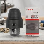 Đầu khoan SDS Plus 10mm Bosch 2608572213 chính hãng Bosch, đầu chuyển SDS Plus chất lượng cao giúp thay đầu kẹp nhanh, tương thích máy khoan búa SDS Plus, đảm bảo truyền lực ổn định, độ bền cao, phù hợp cho công việc khoan bê tông, kim loại và gỗ.