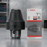Đầu khoan SDS Plus 10mm Bosch 2608572213 chính hãng Bosch, đầu chuyển SDS Plus chất lượng cao giúp thay đầu kẹp nhanh, tương thích máy khoan búa SDS Plus, đảm bảo truyền lực ổn định, độ bền cao, phù hợp cho công việc khoan bê tông, kim loại và gỗ.