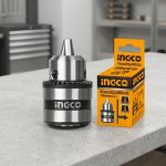 Đầu khoan không răng 10mm Ingco KC1002W là đầu cặp mũi khoan có khóa chính hãng, thiết kế không vành răng giúp giảm kích thước tổng thể nhưng vẫn đảm bảo khả năng kẹp mũi khoan chắc chắn và truyền lực hiệu quả. Được chế tạo từ thép hợp kim chất lượng cao, sản phẩm có độ đồng tâm cao, chịu lực tốt và phù hợp cho máy khoan cầm tay, máy khoan bàn cùng nhiều ứng dụng cơ khí, sửa chữa và lắp đặt chuyên nghiệp.