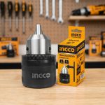 Đầu khoan không răng 13mm Ingco KC1302W chính hãng với thiết kế chắc chắn, khả năng kẹp mũi khoan lên đến 13mm, phù hợp cho máy khoan cầm tay và máy khoan điện. Sản phẩm có độ bền cao, thao tác thay mũi khoan nhanh chóng, đảm bảo độ bám chắc và vận hành ổn định trong các công việc cơ khí, sửa chữa, lắp đặt và DIY chuyên nghiệp.