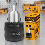 Đầu khoan không răng 16mm Ingco KC1602W chính hãng với khả năng kẹp mũi khoan tối đa 16mm, thiết kế chắc chắn, độ chính xác cao và lực kẹp mạnh. Sản phẩm giúp thay mũi khoan nhanh chóng, hạn chế trượt mũi khi làm việc, phù hợp cho máy khoan điện, máy khoan bàn và các ứng dụng cơ khí, xây dựng, sửa chữa chuyên nghiệp.