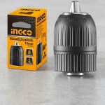 Đầu khoan 13mm Ingco KC1301 là đầu cặp mũi khoan có khóa chính hãng, được chế tạo từ thép hợp kim chất lượng cao, cho khả năng kẹp mũi khoan chắc chắn, độ đồng tâm cao và truyền lực ổn định. Sản phẩm hỗ trợ kẹp mũi khoan từ 1.5–13mm, phù hợp với máy khoan cầm tay, máy khoan bàn và nhiều ứng dụng gia công cơ khí, sửa chữa, lắp đặt chuyên nghiệp.