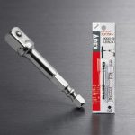 Đầu vít chuyển chuôi lục giác sang bu lông 3/8" Anex Japan AK20AD-952 là phụ kiện chuyển đổi chuyên dụng giúp kết nối máy bắt vít hoặc máy khoan chuôi lục giác 1/4 inch với đầu khẩu vuông 3/8 inch. Sản phẩm có thiết kế chắc chắn, nhỏ gọn, hỗ trợ truyền lực ổn định khi tháo lắp bu lông và đai ốc trong các công việc cơ khí, sửa chữa, bảo trì máy móc và lắp ráp thiết bị. Hình ảnh thể hiện rõ kiểu dáng và bao bì sản phẩm, giúp khách hàng dễ dàng nhận diện Đầu vít chuyển chuôi lục giác sang bu lông 3/8" Anex Japan AK20AD-952 chính hãng khi mua tại Công Nghiệp An Toàn.